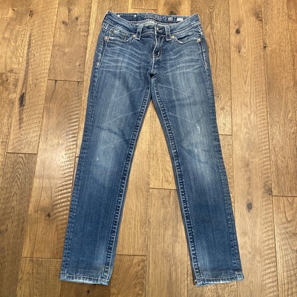 Miss Me Denim - miss me j5515255 skinny jeans size 28 blue measures 28X 30